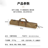 Outdoor Tent Pole Storage Bag Portable Canopy Rod Carrier Fishing Rod Handbag