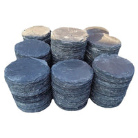 Natural Bluestone Stepping Stones Irregular Garden Path Pavers Non-slip Lawn Mats for Yard and Garden