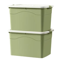 Extra Large Thickened Storage Box with Wheels for Home Clothes and Quilts
