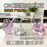 Magnetic Acrylic Card Brick for DIY Scrapbooking and Guka Crafts