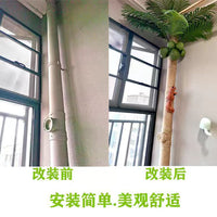 Artificial Coconut Tree Leaves for Pipe Concealment and Decoration
