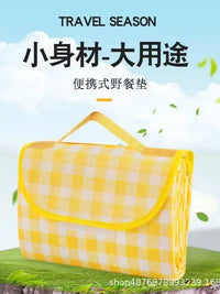 Waterproof Picnic Blanket Outdoor Camping Mat Portable Moisture-Proof Pad