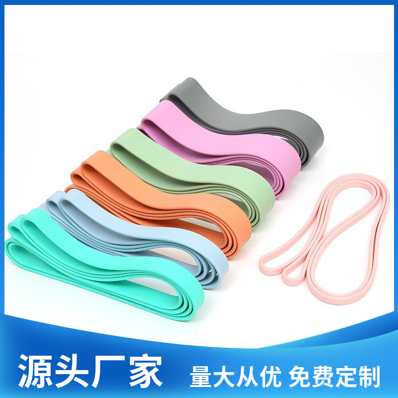 Silicone Resistance Loop Bands for Yoga, Boxing, and Strength Training