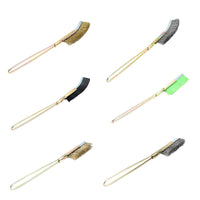 Mini Wire Brush Set for Industrial Cleaning, Rust Removal, Deburring, and Gap Cleaning