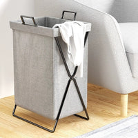 Foldable Laundry Hamper with Lid for Clothes Storage