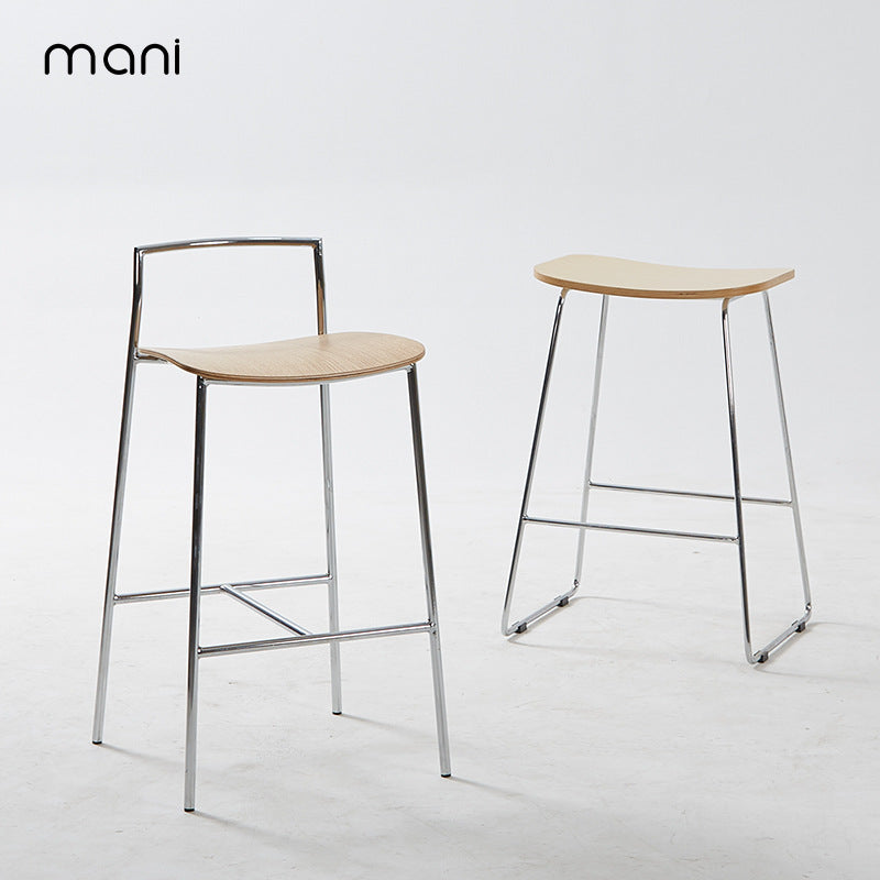 Minimalist Luxury Bar Stool for Home Kitchen Island Dining Room Cafe