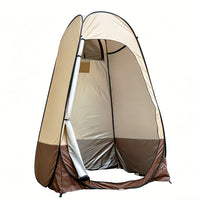 Portable Pop-Up Shower Tent Outdoor Changing Room Privacy Shelter with Mesh Window