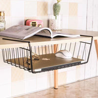 Bedside Wall-Mounted Storage Shelf, No-Drill Installation for Desks and Wardrobes