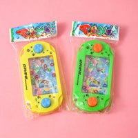 Retro Water Ring Toss Game Machine Toy for Kids, Stress Relief Handheld Console