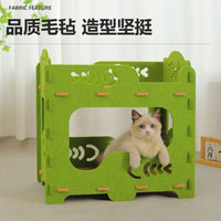 Felt Cat Bed Pet House for Cats and Small Animals