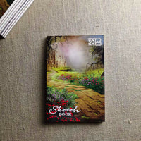 Sketchbook for Art Students, Tearable Glued Drawing Pad for Sketching, Doodling, and Color Pencil Art