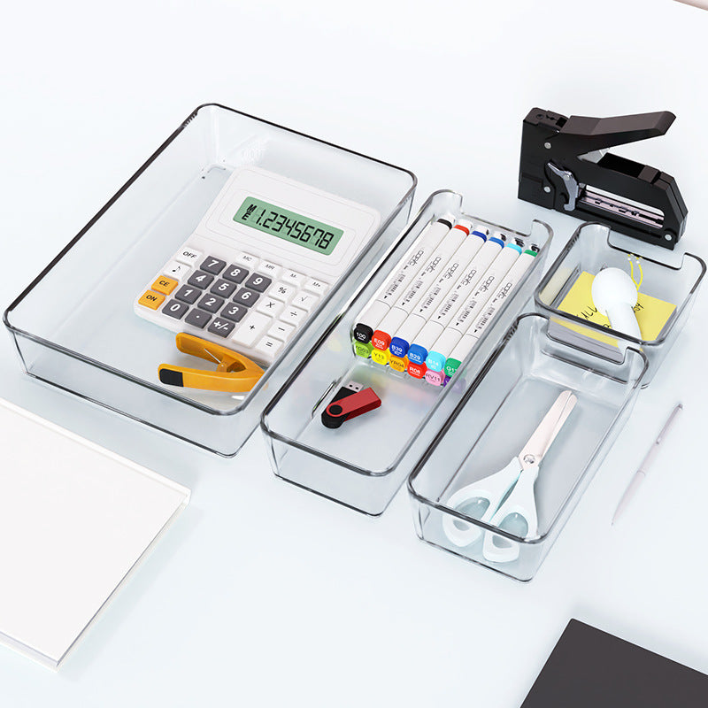Clear Desktop Drawer Organizer for Office and Vanity