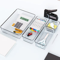 Clear Desktop Drawer Organizer for Office and Vanity