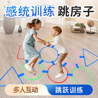 Agility Training Hoops for Kids, Sensory Integration Outdoor Play Set, Home Kindergarten Exercise Toy