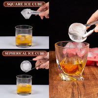 Creative Rose Diamond Sphere Ice Cube Mold for Bar & Cold Drinks