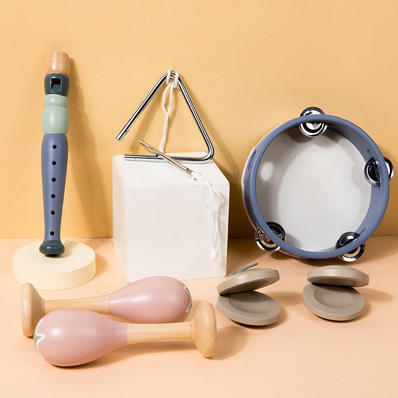 Orff Wooden Percussion Instrument Set for Early Childhood Education