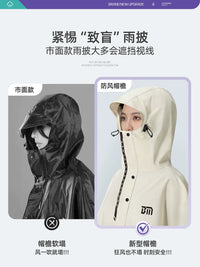 Adult Electric Scooter Raincoat Full Body Waterproof Rain Poncho for Men and Women