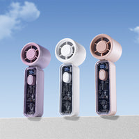 Portable USB Rechargeable Handheld Mini Fan with Cooling Function