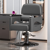 Reclining Swivel Hydraulic Barber Chair for Salon Hair Styling and Perming