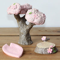 DIY Cherry Blossom Tree Miniature Landscape Ornament