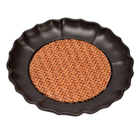 Bakelite Lotus Rhyme Teapot Tray for Dry Brewing Tea Ceremony