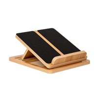 Adjustable Wooden Slant Board for Calf Stretching and Exercise