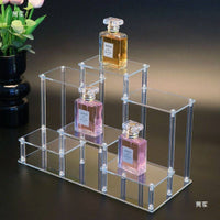 Acrylic Multi-Layer Display Stand for Figures, Perfumes, Jewelry, and Cosmetics