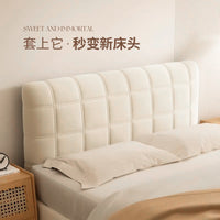 Thickened Quilted Headboard Cover Modern Full Wrap Dust Protection