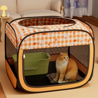 Cat Birthing Tent with Delivery Kit - Enclosed Whelping Box for Mother Cats and Kittens