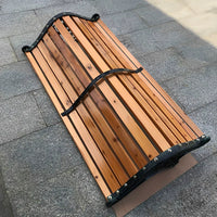 Outdoor Indoor Wooden Swing Chair for Adults and Children, Single or Double Seater