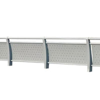 Q235 Carbon Steel Road Safety Barrier Post for Bridges and Rivers