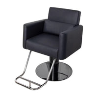 Professional Hydraulic Reclining Barber Chair with Headrest for Salon and Spa