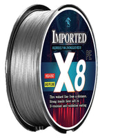 Braided PE Fishing Line 8-Strand Strong Casting Lure Main Line 120m