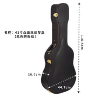 Acoustic Classical Guitar Hard Case 39/41 inch, Waterproof Pressure-Resistant Travel Case