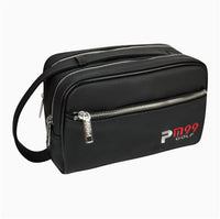Golf Clutch Bag Waterproof PU Leather Double Zipper Pouch for Men and Women