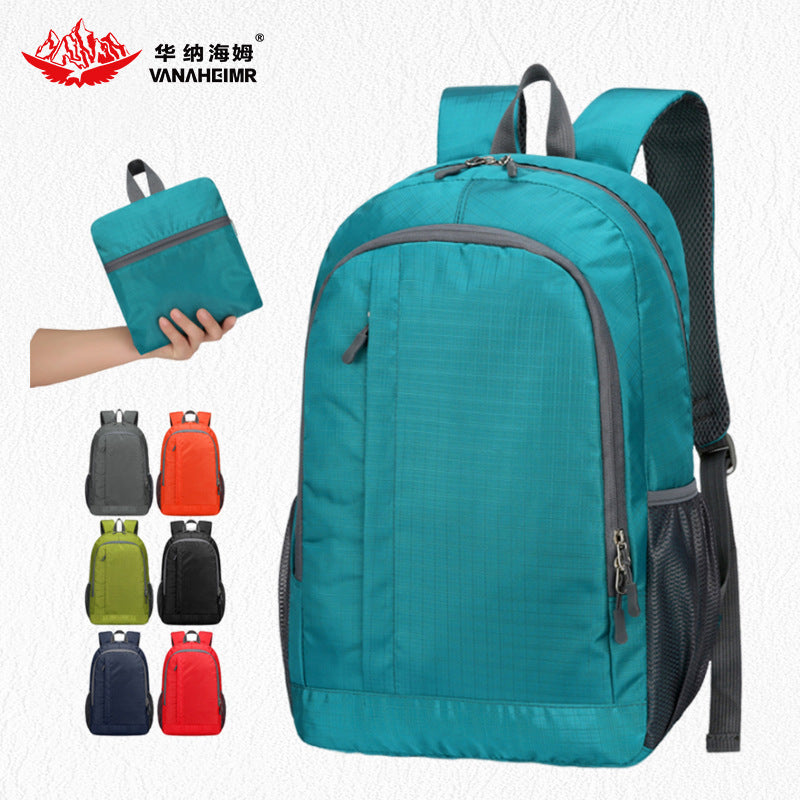Warnaheim 20L Foldable Lightweight Waterproof Outdoor Backpack