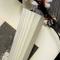 Diamond Sutra Calligraphy Practice Paper Roll, Semi-Sized Xuan Paper with Grid for Buddhist Scriptures
