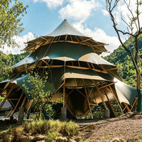 Boting Outdoor Camping Pine Cone Tent Large Space Canopy for Resorts & Events