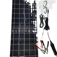12W Portable Solar Panel Charger for Car and Mobile Devices