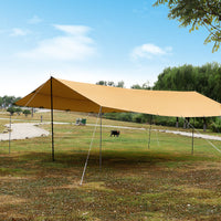 Extra Large Waterproof Sunshade Tarp for Camping and Outdoor Activities