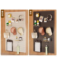 Iron Pegboard Thread Holder for Sewing Machine and Yarn Storage, Wall-Mounted Organizer