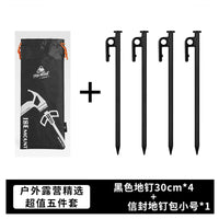 Heavy-Duty Steel Tent Stakes for Outdoor Camping and Canopy Securing