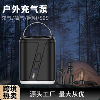 Portable Electric Air Pump for Outdoor Camping Inflatables with SOS Light