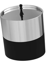 Stainless Steel Double-Layer Insulated Ice Bucket with Handle for Bar KTV Champagne