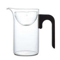 Borosilicate Glass Tea Infuser and Server with Rotating Filter, Heat-Resistant Gongdao Bei for Home Use