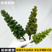 Miniature Pine Tree Model for Dioramas and Landscape Decor