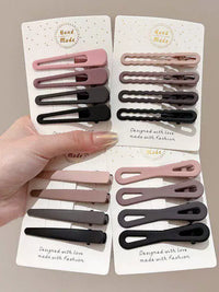 No-Crease Hair Clips for Makeup and Face Washing, Duckbill Design for Bangs and Flyaways