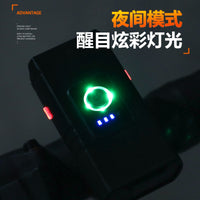 BK02 Bicycle Headlight Set with Taillight for Night Riding