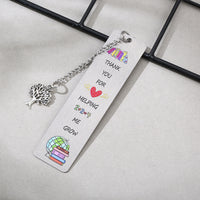 Stainless Steel Colorful Bookmark for Teachers Day Graduation Gifts