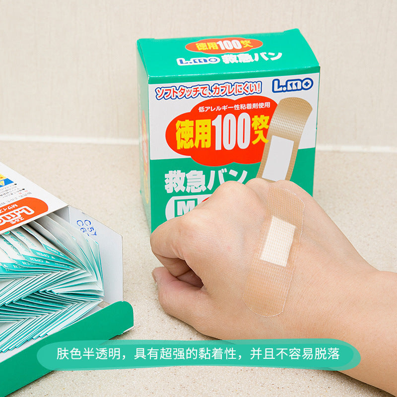 SEIWA-PRO Transparent Waterproof Breathable Adhesive Bandages for Blisters and Wounds